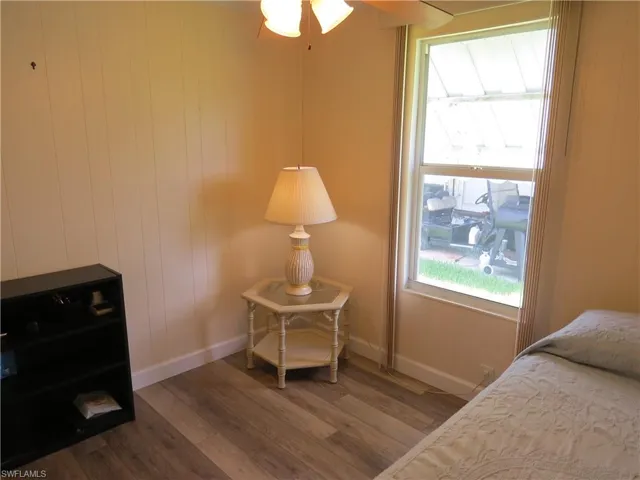 Bedroom featuring wood finished floors