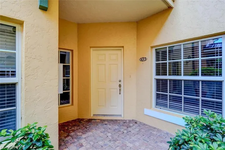 View of property entrance