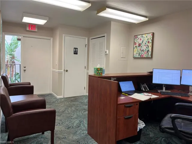 Reception area