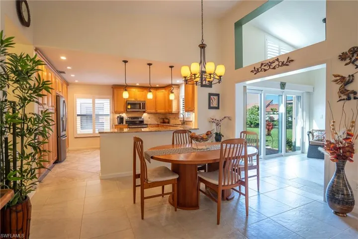 Dining area