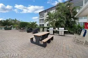 Surrounding community with a patio