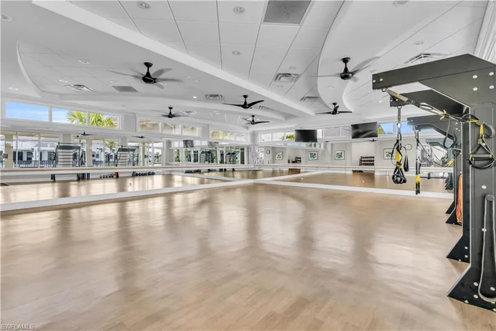 View of workout area
