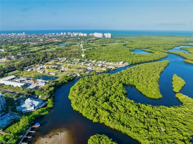 View of the home and Gulf of Mexico