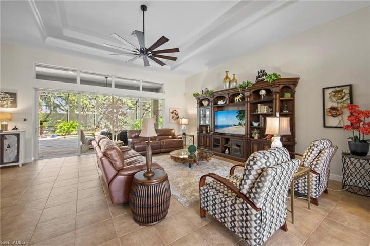 View of great room from foyer
