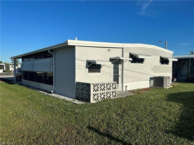 Rear of home