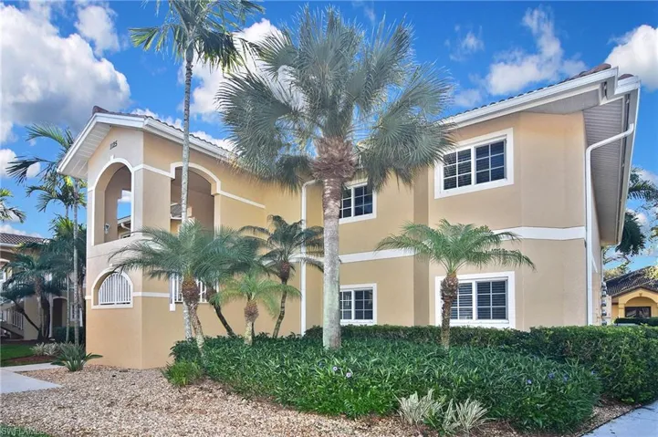 View of front of property with stucco siding