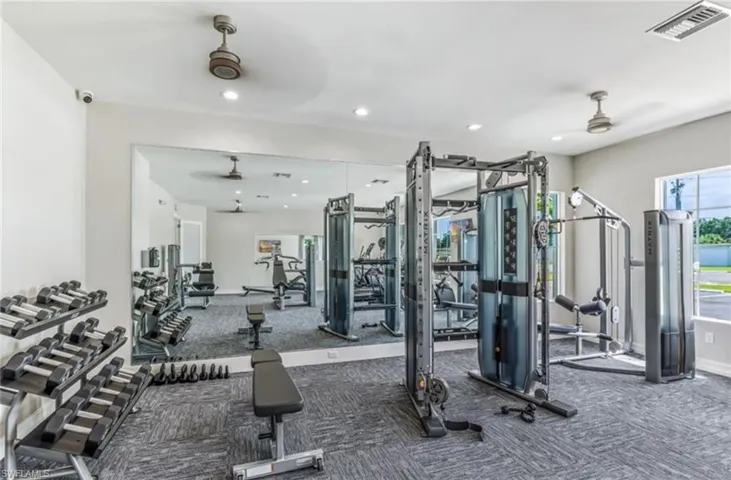 Clubhouse gym