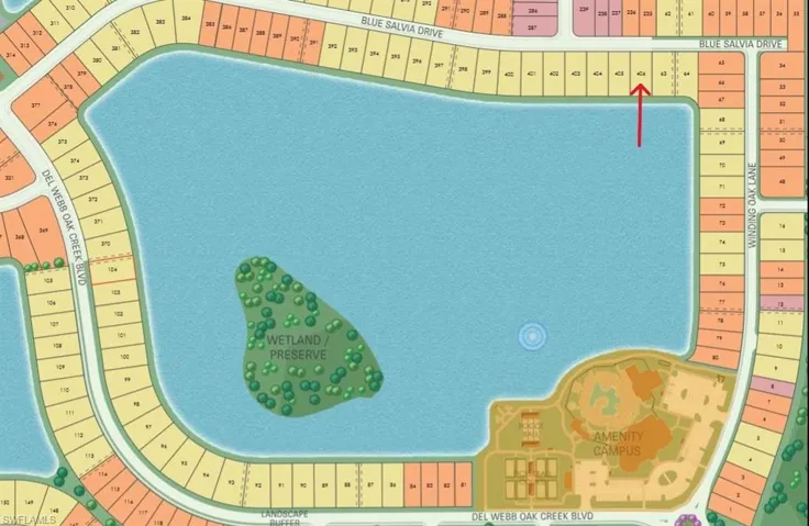 Map location - Lot 406