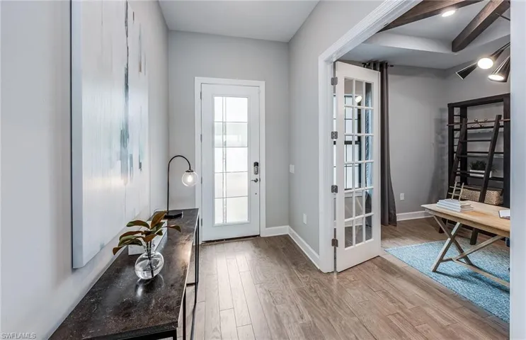 Photo of furnished model, options may vary.