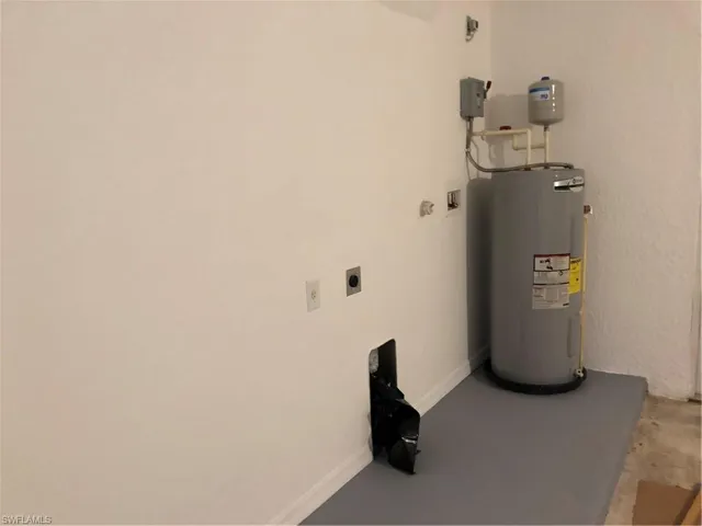 Laundry in garage