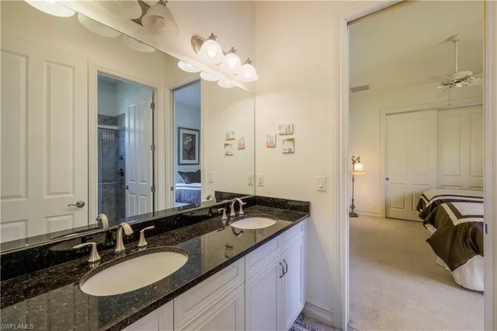 Full Bathroom shared with two bedrooms