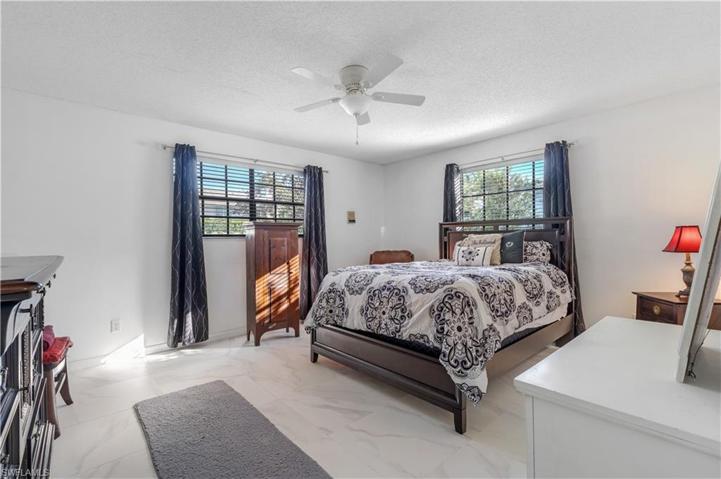 guest bed with bathroom