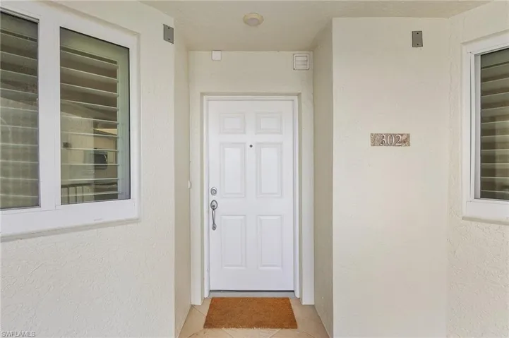 View of entrance to property