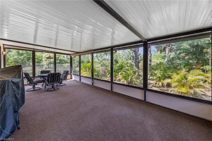 Sunroom with a wealth of natural light