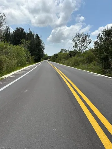 Main roads into area have all been recently paved.