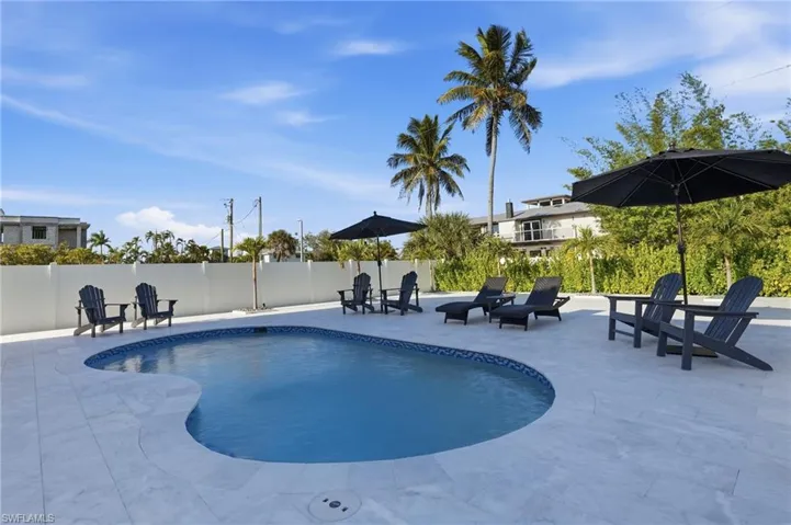 View of swimming pool with a patio Virtually Edited