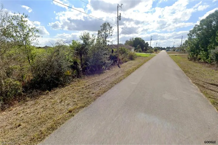 View of road