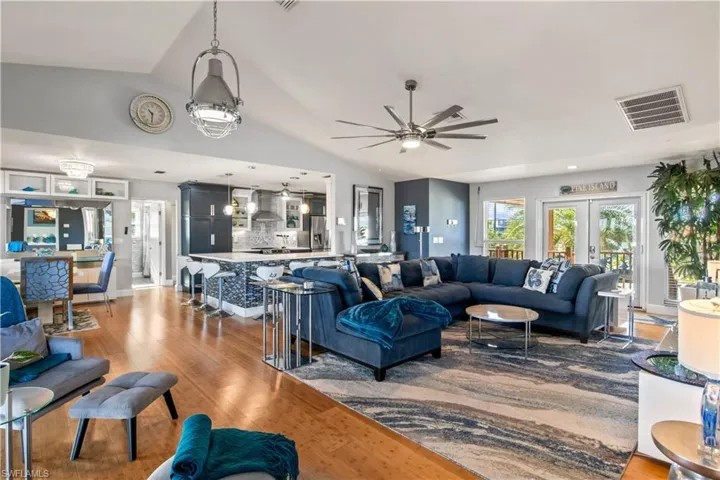 Bringing the luxury to this gorgeous home with custom kitchen cabinets, high end flooring and beautiful furniture, all of which stays!