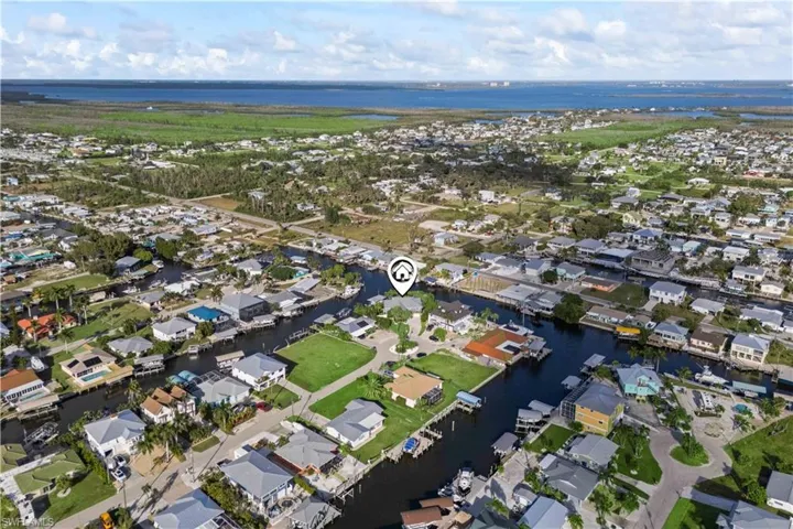 Another aerial view of the home and surrounding areas!