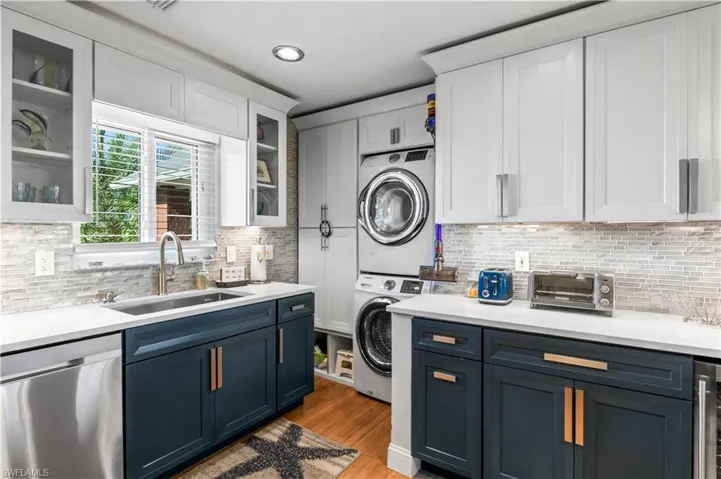 One of two laundry areas in this beautiful home!