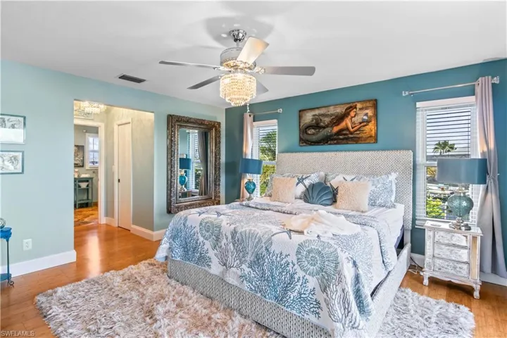 Master bedroom - wowza!  A luxury retreat with walk in closet and spa like master bathroom!