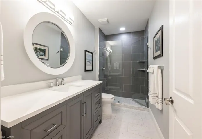 Fully renovated guest bathroom