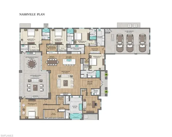 View of floor plan / room layout
