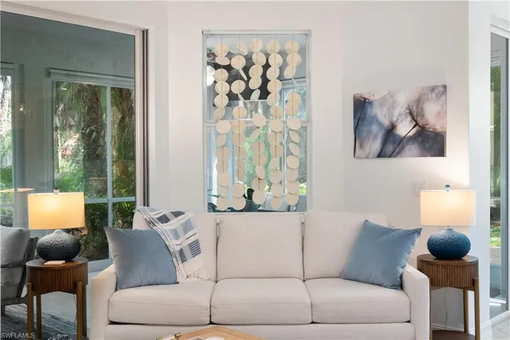 View of living room