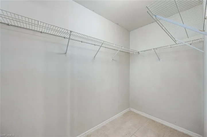 Primary bedroom closet