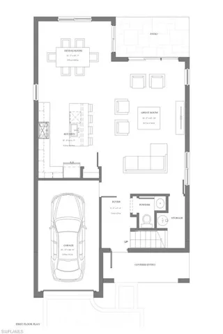 View of floor plan / room layout