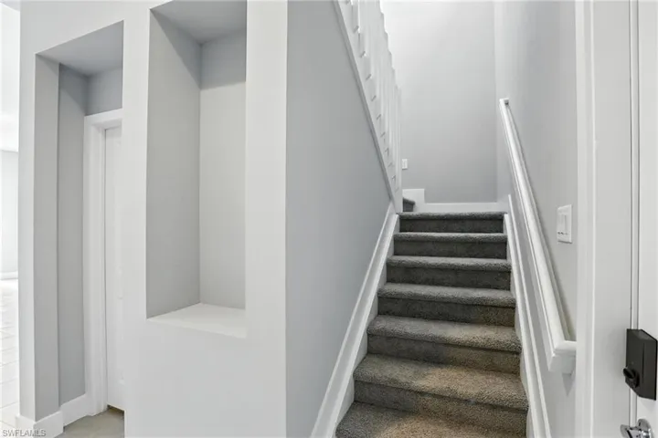 View of stairway