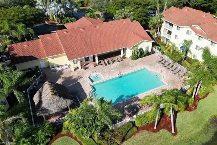 View of pool area