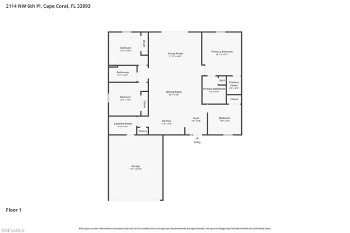 2114 NW 6th  PL, Cape Coral, FL 33993