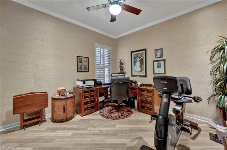 Guest Bedroom with Bamboo Flooring