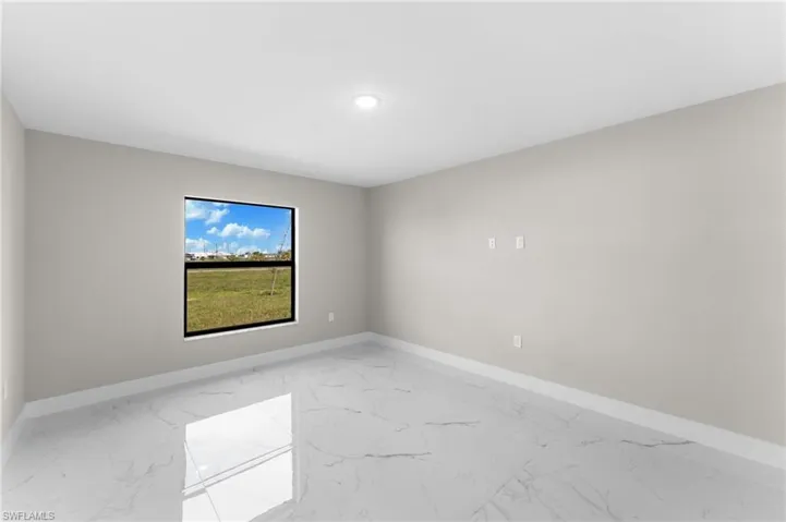 View of spare room