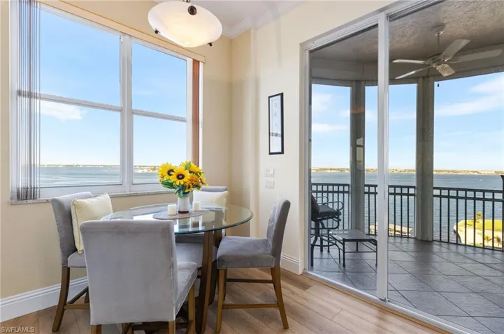Lots of natural light spills into this space!