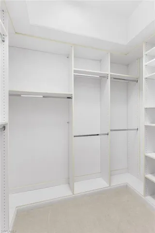 Custom Closet in your 2nd bedroom. This condo has ample storage and closet space.