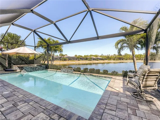Heated pool for year-round use and Salt chlorinator system for easier and healthier maintenance
