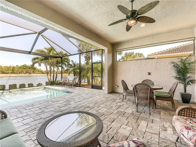Can you see yourself sitting here enjoying 75 degree days in the winter? The take a dip in your heated pool.  Love to grill out, easily add in an outdoor kitchen that has been pre-plumbed.
