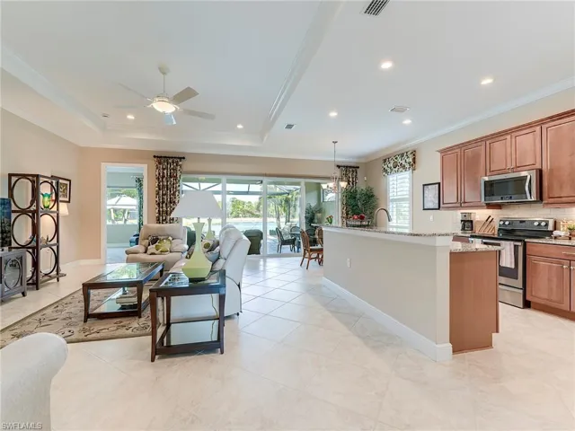 This is a fabulous great room that offers lots of design flexibility
