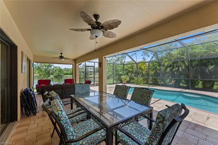 Outdoor space right off your living room
