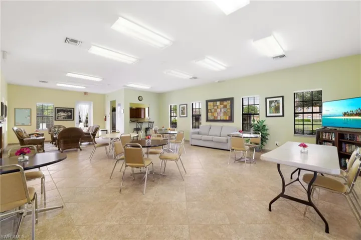 View of dining space