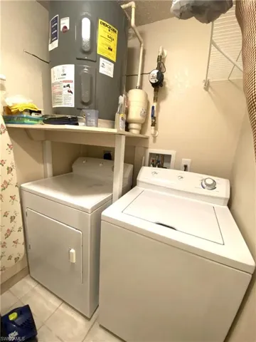 Full size Washer Dryer in the Unit