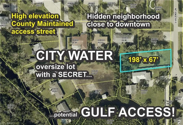 GULF ACCESS at a dry lot price!