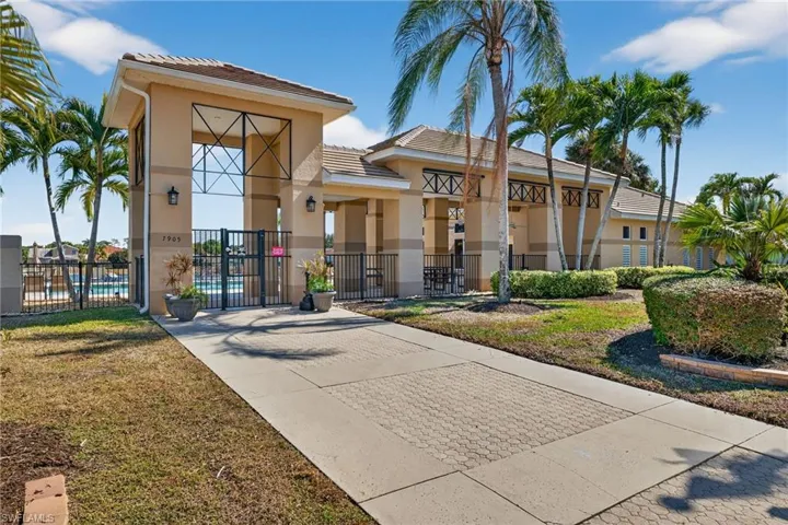 Exterior View of Clubhouse and pool area