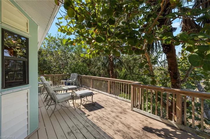 View of deck