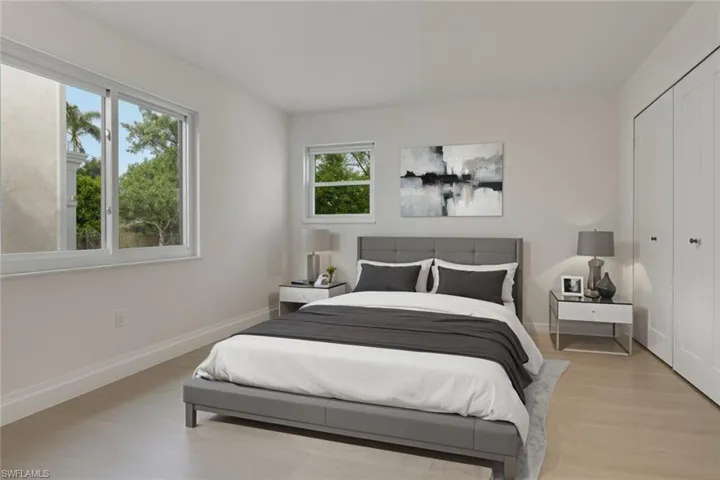 Guest Bedroom virtually staged