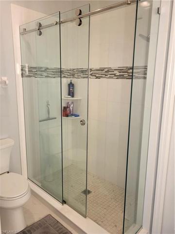 Master shower
