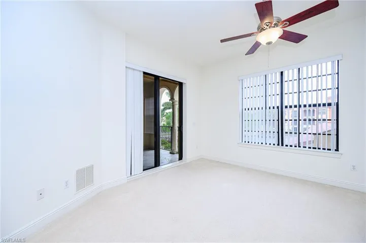 Living room with balcony access