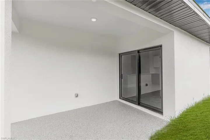 View of patio